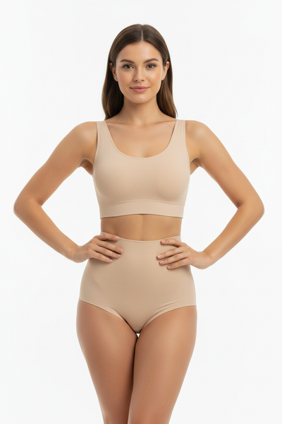 Tummy Control Thong Bodysuit