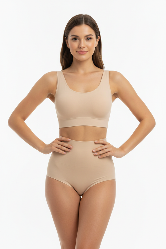 Tummy Control Thong Bodysuit